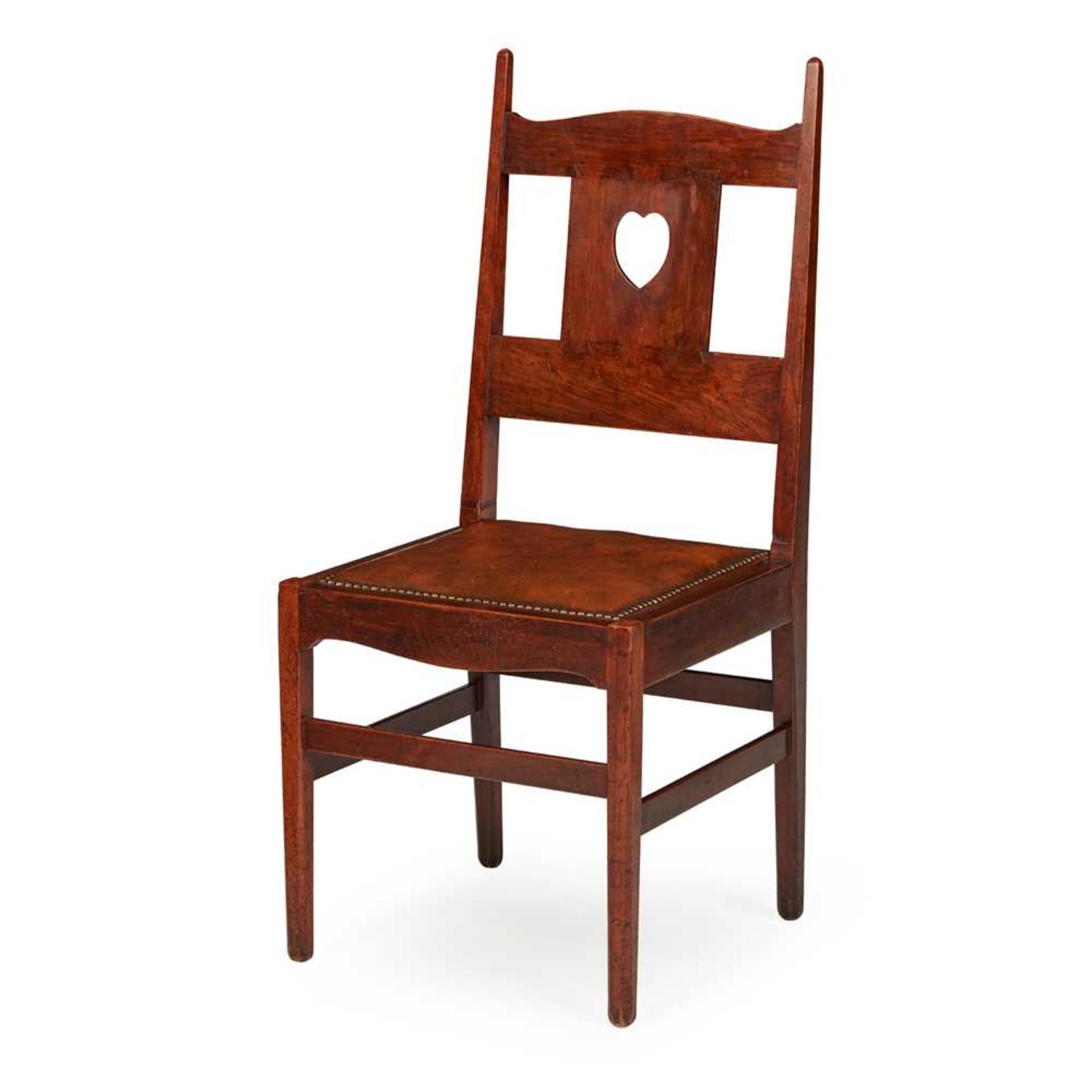 CHARLES FRANCIS ANNESLEY VOYSEY (BRITISH 1857-1941) SIDE CHAIR, CIRCA 1904