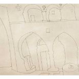 § BEN NICHOLSON O.M. (BRITISH 1894-1982) PATMOS MONASTERY, FROM GREEK AND TURKISH FORMS, 1967