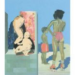 § SIR PETER BLAKE C.B.E., R.A. (BRITISH 1932-) MADONNA ON VENICE BEACH II, 1996