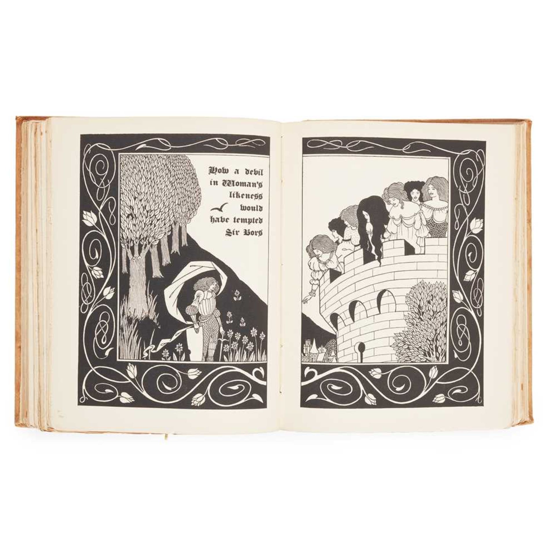 AUBREY BEARDSLEY (BRITISH 1872-1898) THE BIRTH, LIFE AND ACTS OF KING ARTHUR - Image 2 of 2