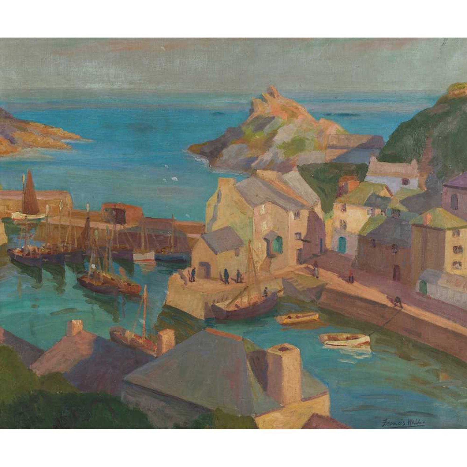 § FRANCIS WALL (BRITISH 1890-1981) POLPERRO