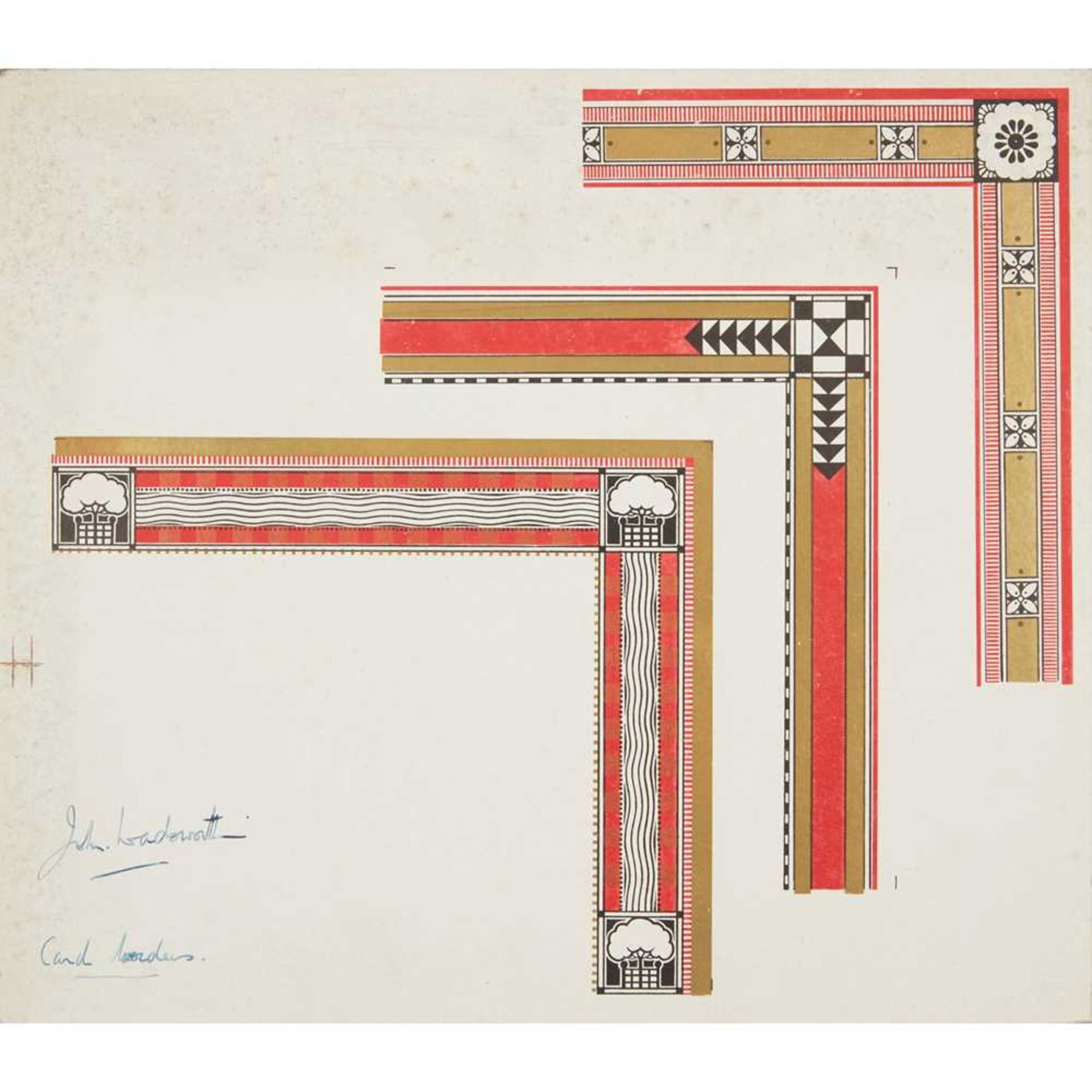 § JOHN WADSWORTH (BRITISH 1879-1955) EXTENSIVE ARCHIVE OF ORIGINAL DESIGNS AND SKETCHES - Image 15 of 20