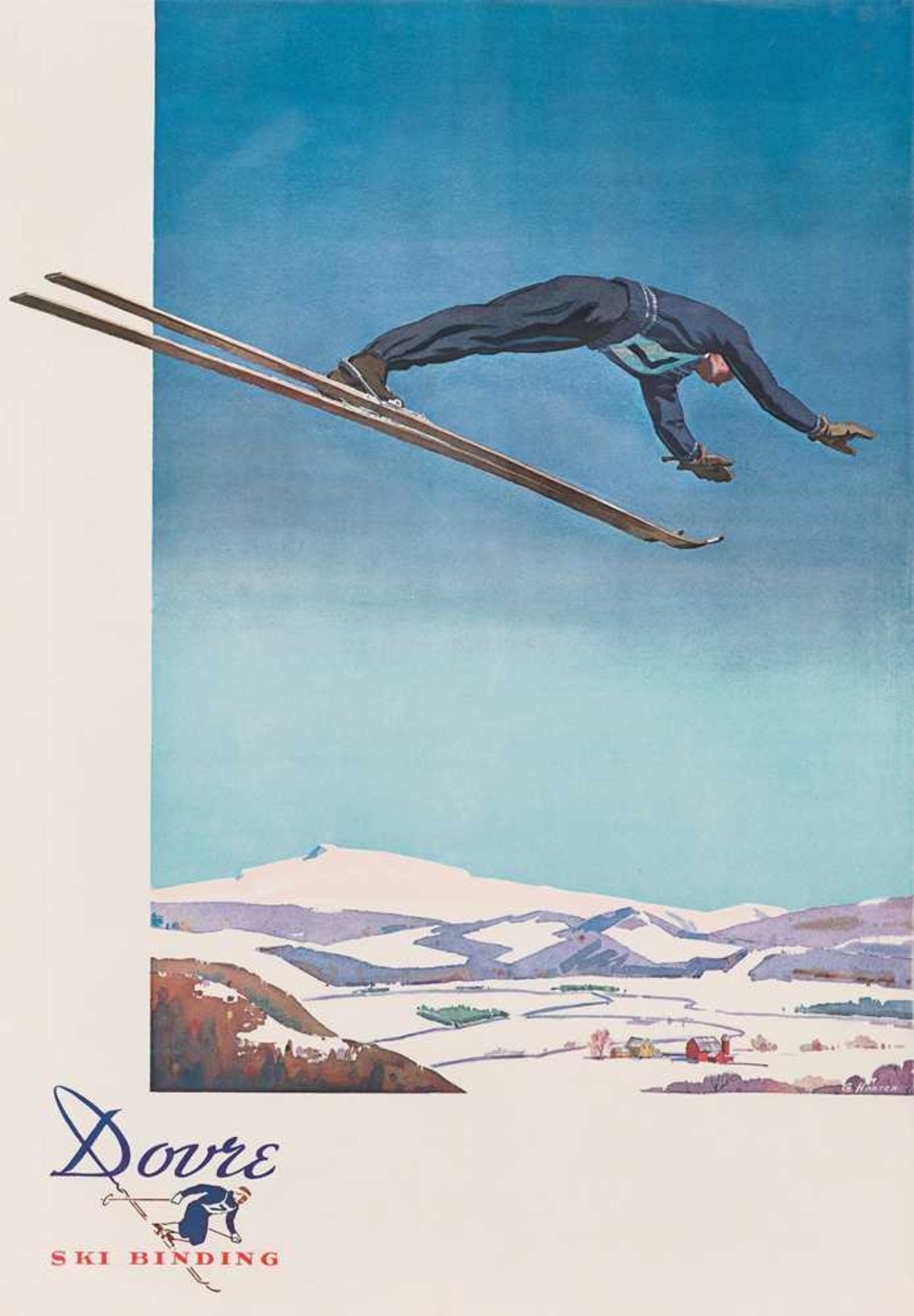 G.Hansen Dovre, Ski Binding