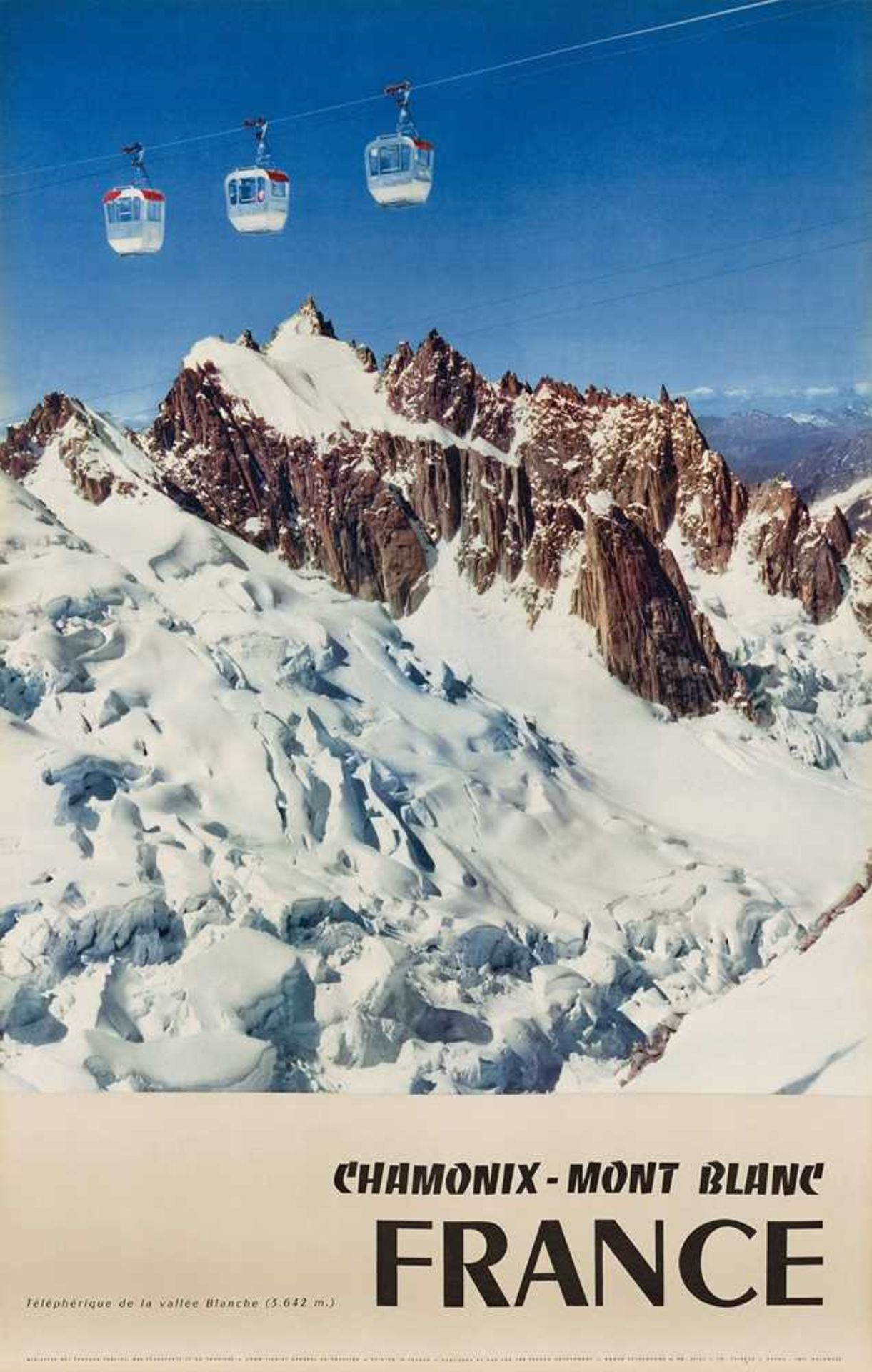 Tairraz (Photo) Chamonix Mont Blanc France, Telepherique de la Vallee Blanche