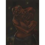 § PETER HOWSON O.B.E. (SCOTTISH 1958-) GALLOWAY STREET FIGHTER - 2021