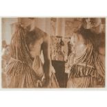 DEBORAH TURBEVILLE (AMERICAN 1932-2013) INSIDE THE LESSER STABLES OF THE KING, TWO GODDESSES - 1975