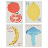 § DAVID SHRIGLEY O.B.E. (BRITISH 1968-) VEGETABLE SERIES (IF YOU DON'T LIKE TOMATOES, THE MOMENT HAS