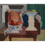 § JOHN G. BOYD R.P., R.G.I. (SCOTTISH 1940-2001) STILL-LIFE WITH FRUIT