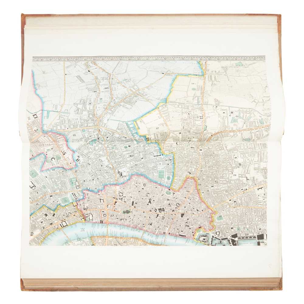 Greenwood, C. & J. Map of London made from an Actual Survey in the Years 1824, 1825 & 1826 - Bild 2 aus 8