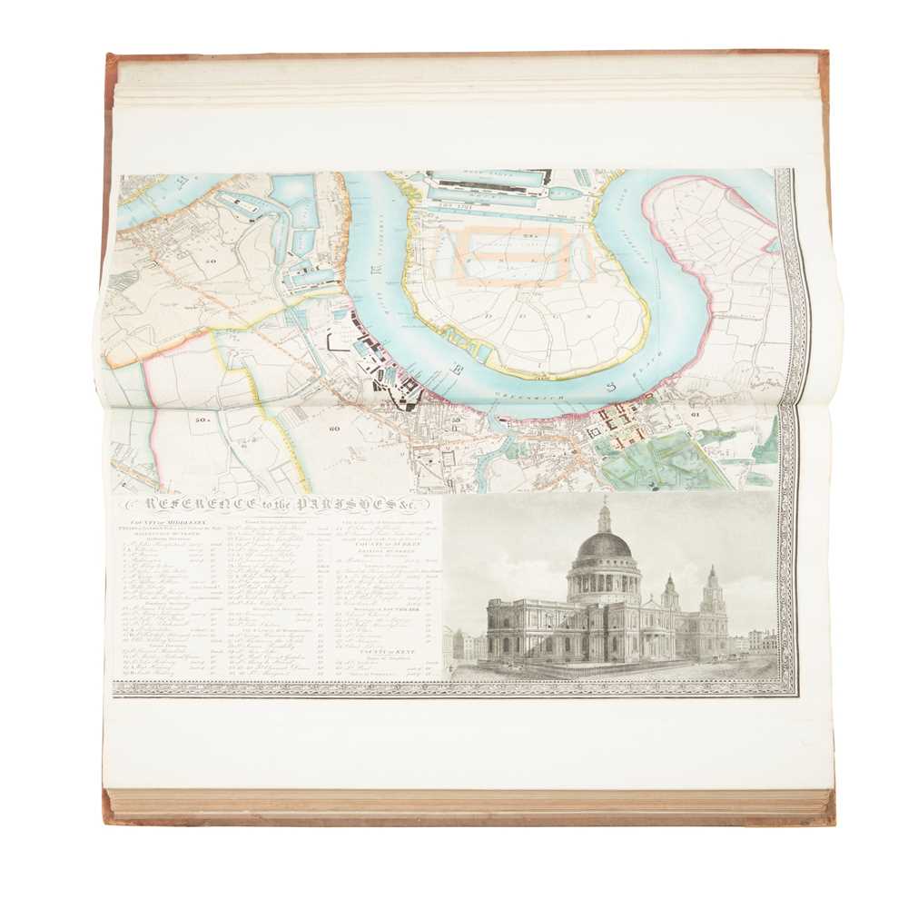 Greenwood, C. & J. Map of London made from an Actual Survey in the Years 1824, 1825 & 1826 - Bild 6 aus 8