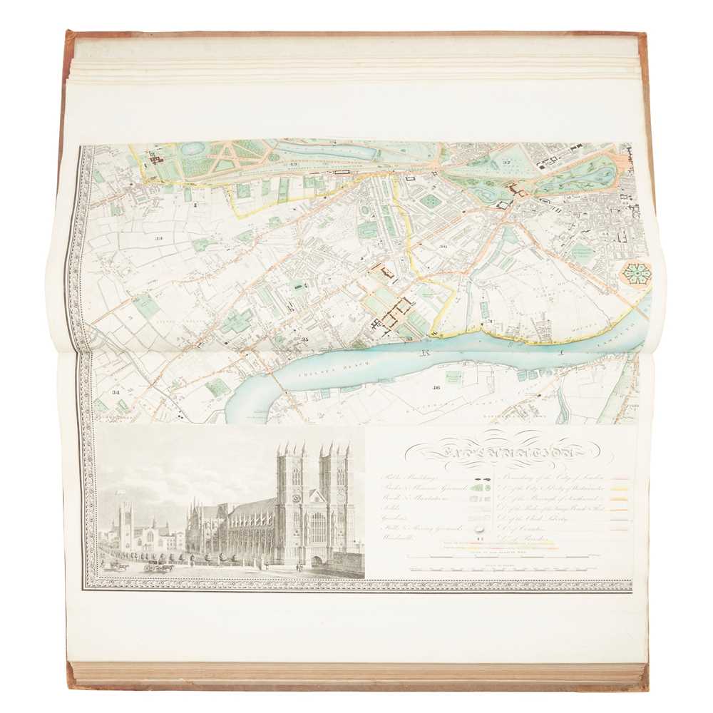 Greenwood, C. & J. Map of London made from an Actual Survey in the Years 1824, 1825 & 1826 - Bild 4 aus 8