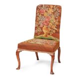 GEORGE I WALNUT SIDE CHAIR EARLY 18TH CENTURY