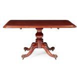 VICTORIAN MAHOGANY BREAKFAST TABLE 19TH CENTURY