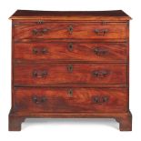 GEORGE III MAHOGANY CHEST OF DRAWERS 18TH CENTURY