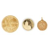 A group of three commemorative medals