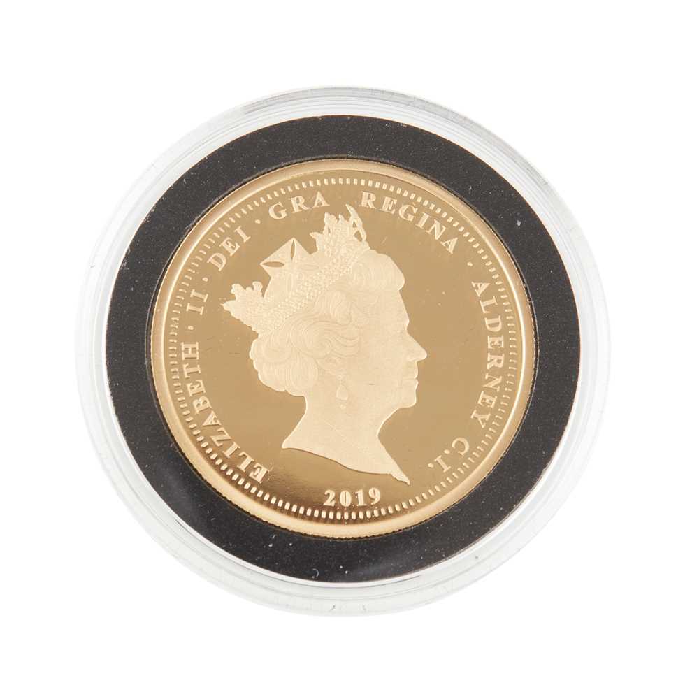 Alderney - A cased proof £2 coin - Image 2 of 2