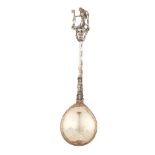 A late 17th-Century Dutch silver spoon