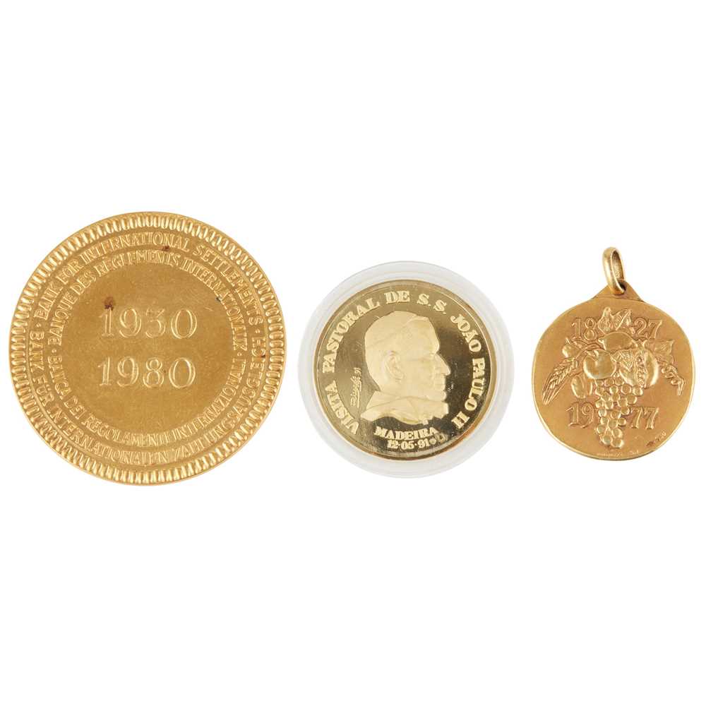 A group of three commemorative medals - Image 2 of 2