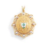 A diamond medal, Sir Thomas Kelly, Lord Provost Glasgow