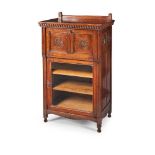 BRUCE J. TALBERT (1838-1881), POSSIBLY FOR GILLOW & CO. AESTHETIC MOVEMENT MUSIC CABINET, CIRCA 187