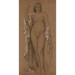 HENRY HOLIDAY (1839-1927) STUDY FOR THE FIGURE OF VIRTUE