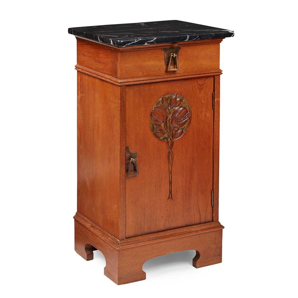 CONTINENTAL BEDSIDE CABINET, CIRCA 1900