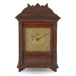 ENGLISH REFORMED GOTHIC MANTEL CLOCK, CIRCA 1880