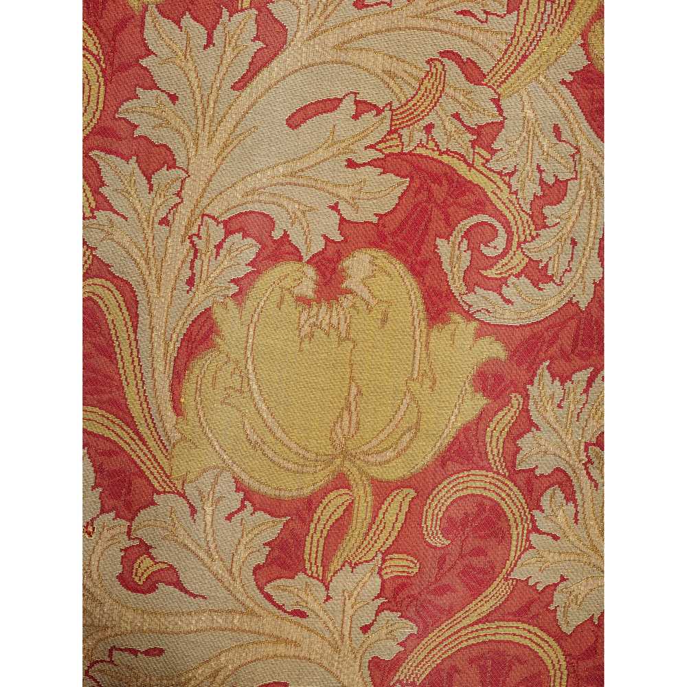 ENGLISH TWO PAIRS OF ARTS & CRAFTS CURTAINS, CIRCA 1900 - Image 6 of 7