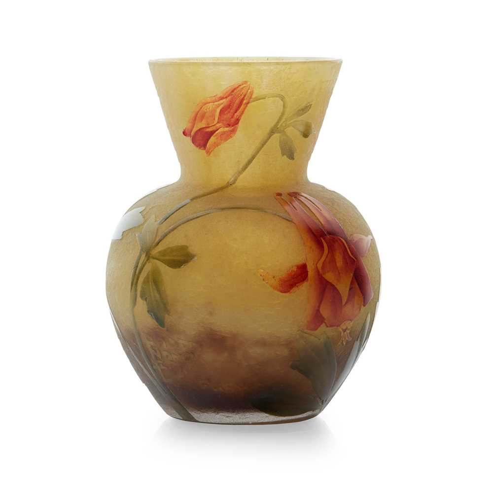 DAUM FRÈRES, NANCY VASE, CIRCA 1900