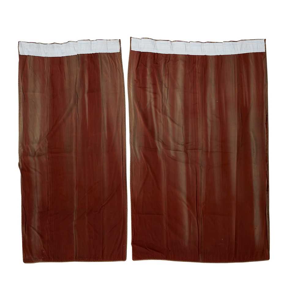 ENGLISH TWO PAIRS OF ARTS & CRAFTS CURTAINS, CIRCA 1900 - Image 7 of 7