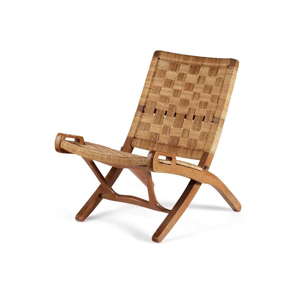 J. L. LEGORRETA, MEXICO, AFTER HANS J. WEGNER PAIR OF FOLDING CHAIRS, CIRCA 1960S - Image 3 of 3