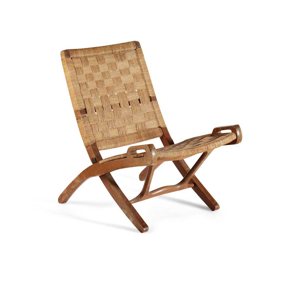 J. L. LEGORRETA, MEXICO, AFTER HANS J. WEGNER PAIR OF FOLDING CHAIRS, CIRCA 1960S - Image 2 of 3