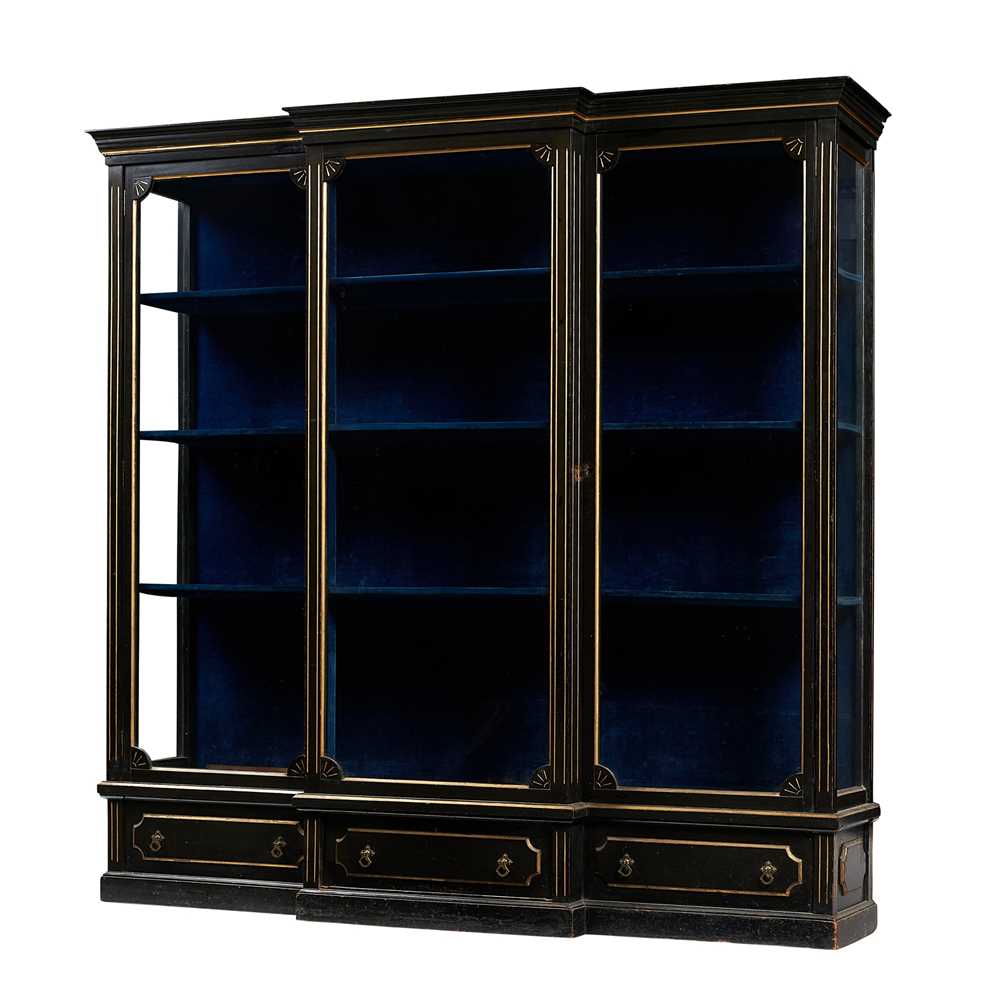 ENGLISH AESTHETIC MOVEMENT DISPLAY CABINET, CIRCA 1880 - Image 2 of 3