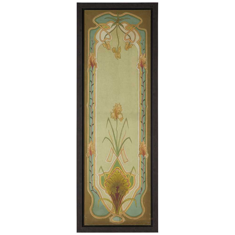FRENCH PAIR OF ART NOUVEAU WALL PANELS, CIRCA 1900