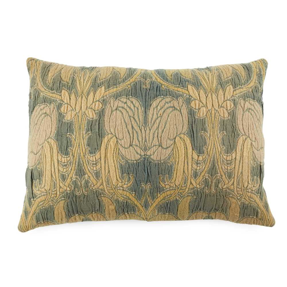 SILVER STUDIO (ATTRIBUTED TO) PAIR OF ARTS & CRAFTS CUSHIONS, THE MATERIAL CIRCA 1900 - Image 2 of 5