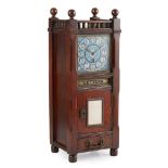 ENGLISH AESTHETIC MOVEMENT HALL TABLE CLOCK, CIRCA 1880