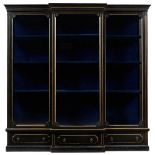 ENGLISH AESTHETIC MOVEMENT DISPLAY CABINET, CIRCA 1880