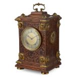 ENGLISH AESTHETIC MOVEMENT TABLE CLOCK, CIRCA 1870
