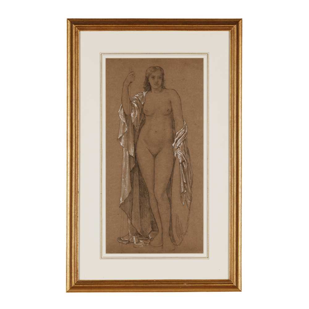 HENRY HOLIDAY (1839-1927) STUDY FOR THE FIGURE OF VIRTUE - Image 2 of 3
