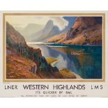 Ernest William Haslehust (1866– 1949) Western Highlands, Loch Long