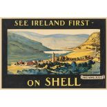Anthony Raine Barker (1880- 1960) See Ireland First on Shell - Glendalough
