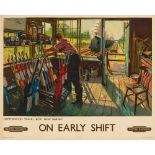 Terence Cuneo (1907– 1996) On Early Shift, New Barnet