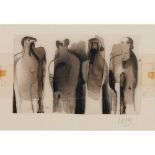 § Henry Moore O.M.,C.H (British 1898-1986) Working Drawing for Four Standing Figures (Cramer 323), 1