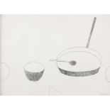 § William Scott C.B.E., R.A. (British 1913-1989) Linear Still Life Suite - Drawing IV, 1973