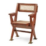 Pierre Jeanneret (Swiss 1896-1967) Theatre / Cinema Chair, model designed circa 1961