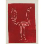 § Breon O'Casey (British 1928-2011) Christmas Card (Bird Design)