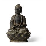 BRONZE SEATED BUDDHA MING DYNASTY, DATED TO 1573AD