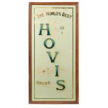 EARLY HOVIS ADVERTISING MIRROR LATE 19TH CENTURY