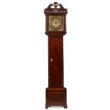 IRISH GEORGE III MAHOGANY LONGCASE CLOCK, BY GEORGE FURNACE, DUBLIN 18TH CENTURY