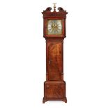 GEORGE III MAHOGANY LONGCASE CLOCK, BY THOMAS ATKINSON, ORMSKIRK LATE 18TH CENTURY